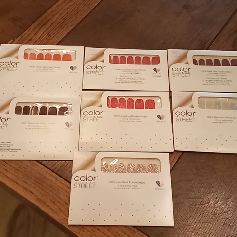 Never used Color Street nail polish strips